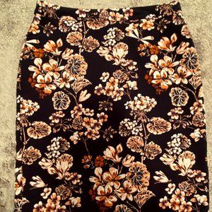 Ann Taylor Floral Pencil Skirt